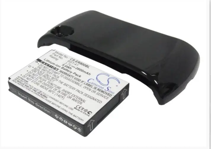 Аккумулятор Cameron Sino 2600 мАч для SONY ERICSSON R800a R800i R800x Xperia Play 4G BST-41