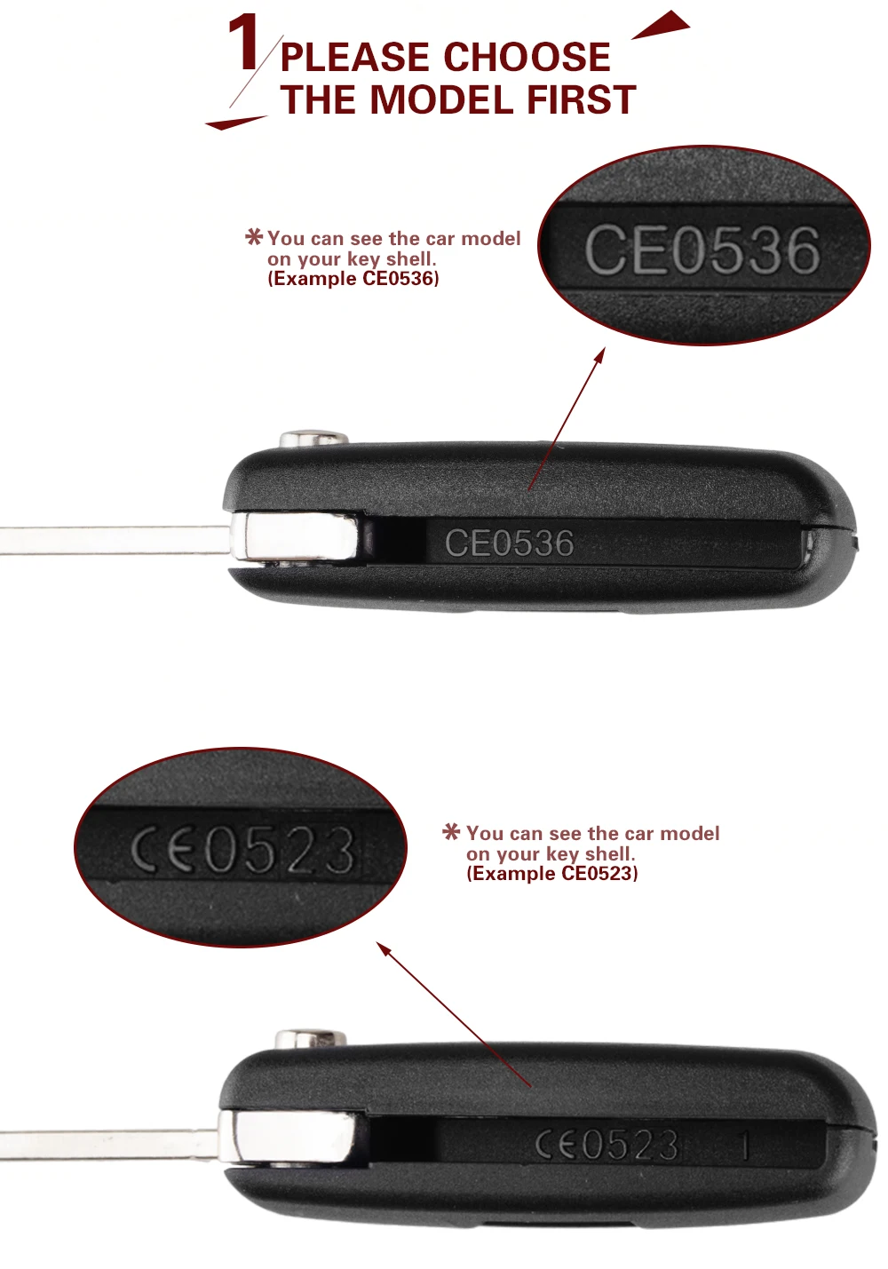 KEYYOU 2 przyciski Flip składany klucz Case puste powłoki dla Peugeot 107 207 307 307S 308 407 607 2BT -