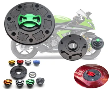 

Motorcycle Accessories Oil Cap Tank Fuel Cover CNC Billet Gas Cap for KAWASAKI ZXR-750 ZX-6E ZG1000 Concours ZX-11 ZRX1100