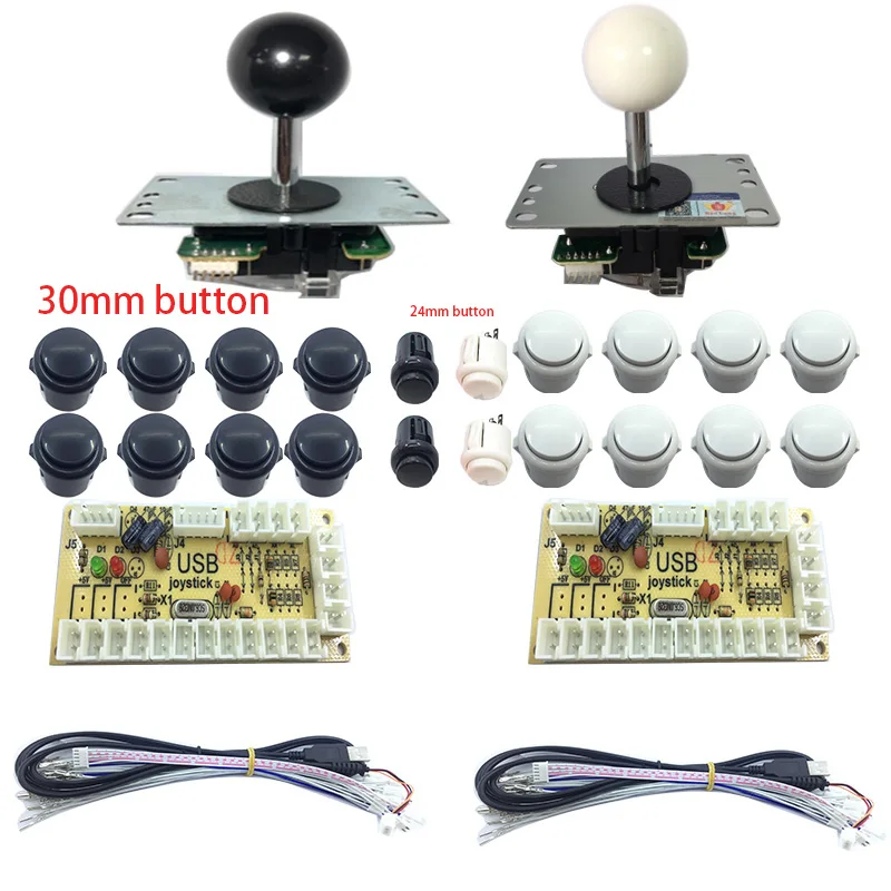 Аркадный джойстик DIY Kit Нулевая задержка Игровой Набор для творчества usb датчик ПК