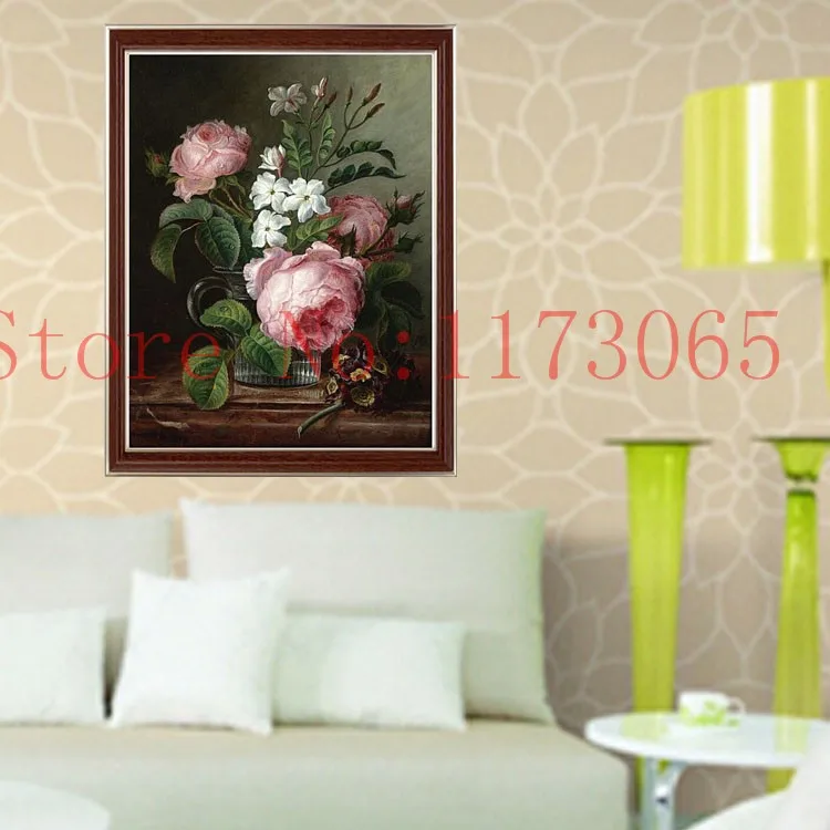 Sale Golden Panno,Needlework,Embroidery,DIY Floral Painting,Cross stitch,kits,14ct blending home Cross-stitch,Sets For Embroidery 34