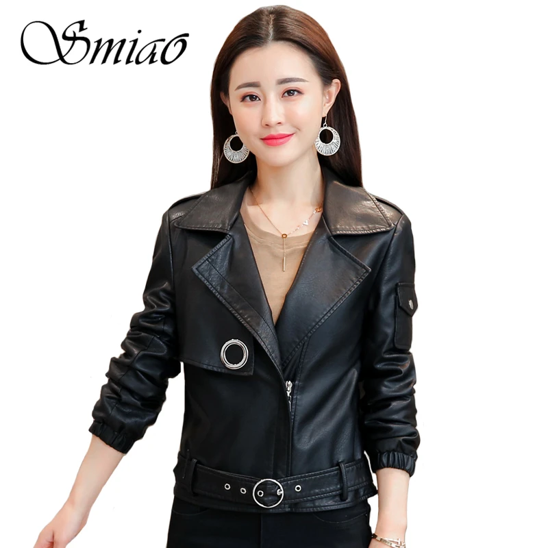 2017 Spring And Autumn Real Fur Women's Leather Jacket