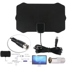 

Antena TV Digital hdtv 1080P HD 50 Miles Reception Range Household Indoor TV Antenna VHF UHF Television Aerial Easy Installation