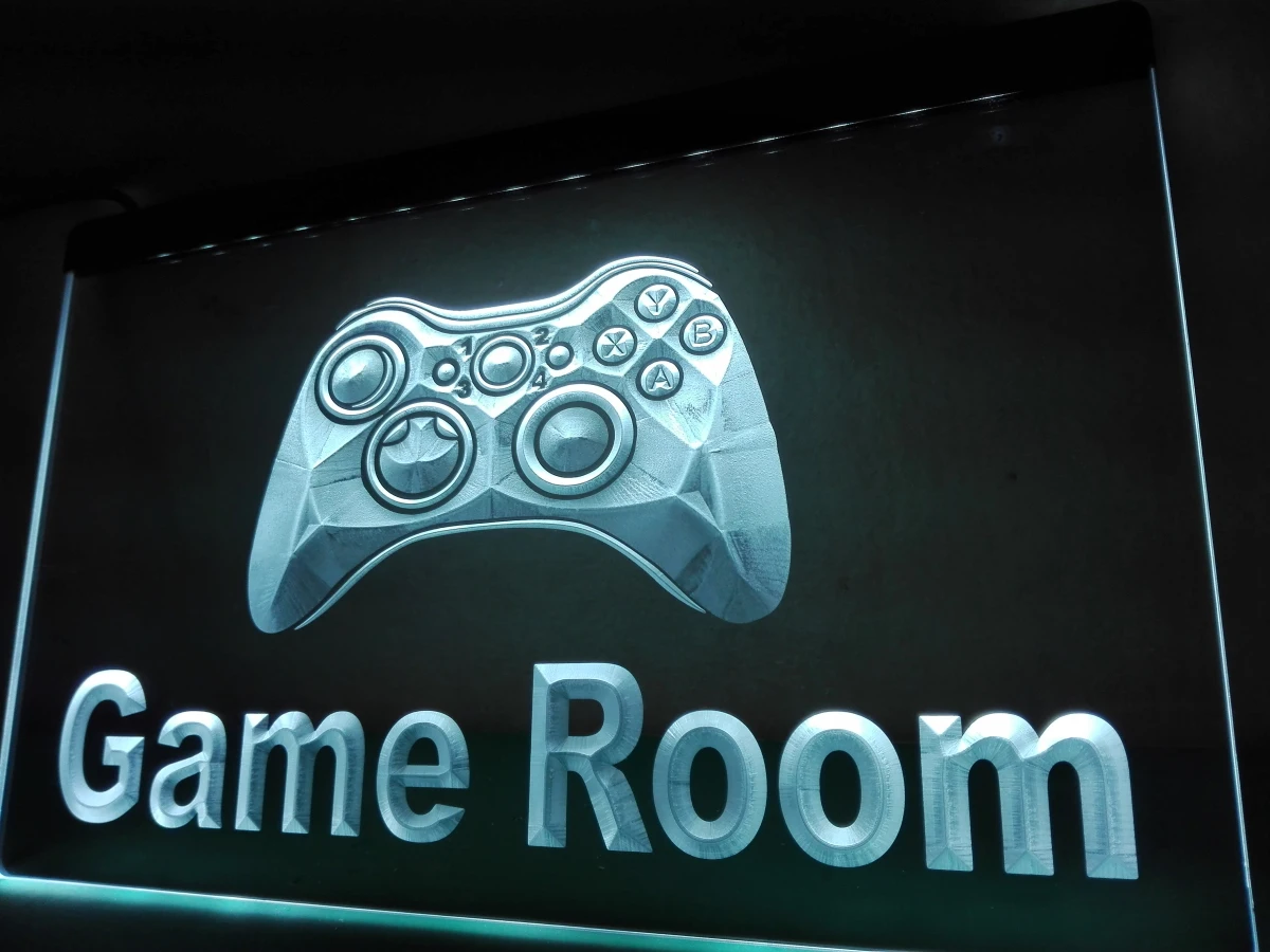 

LK984- Game Room Console LED Neon Light Sign home decor crafts