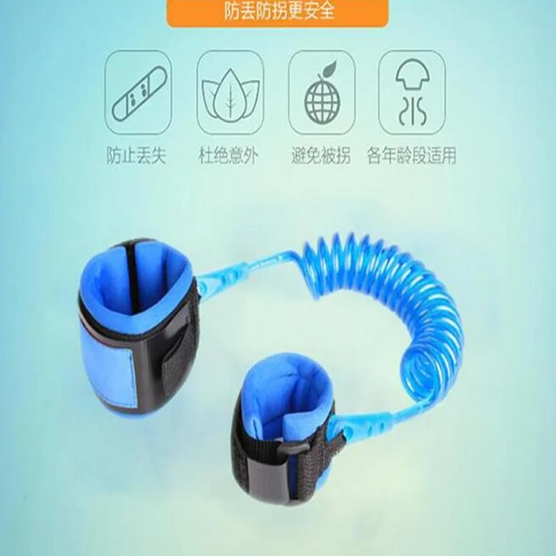 Child anti-lost traction rope travel sports safety protection child anti-missing bracelet anti-lost rope child safety protection