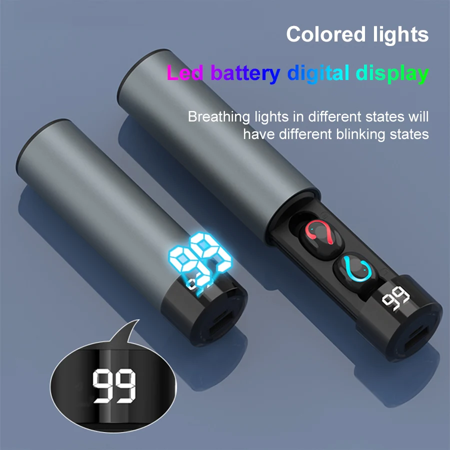  CBAOOO F7 TWS 5.0 Bluetooth Earphone 6D Stereo Wireless Earphones In-ear PX7 Waterproof Headset 350 - 33058236922