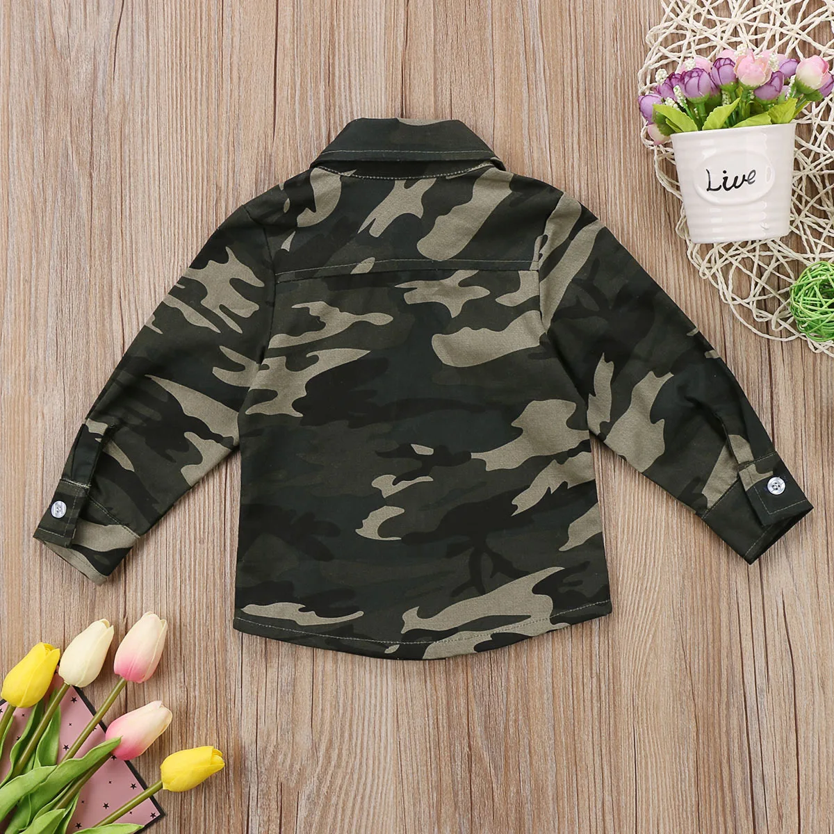 baby army jacket
