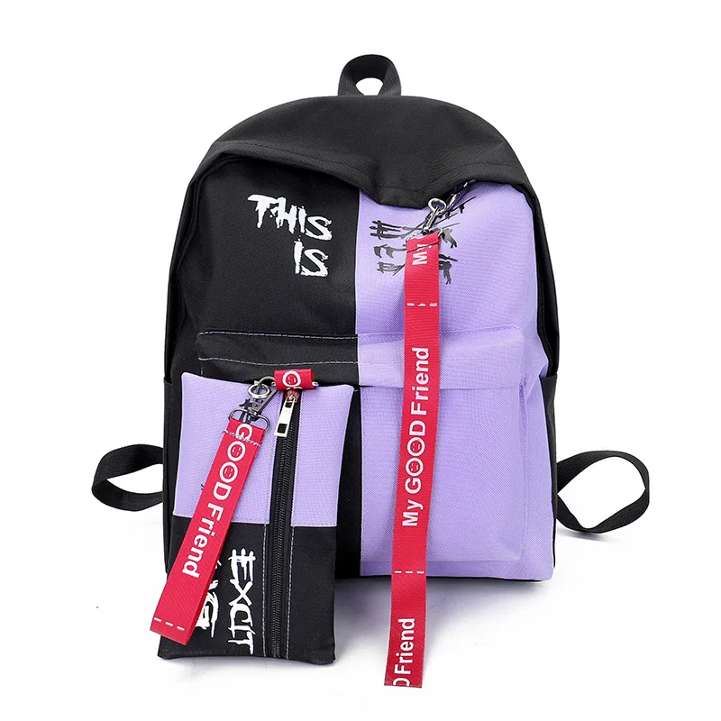 Женский рюкзак из парусины Простой Школьный для отдыха 2019|female backpack|backpack designerbackpack