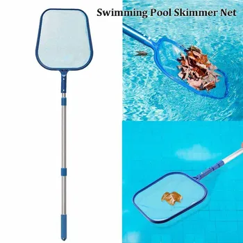 

SWIMMING POOL NET LEAF SKIMMER WITH TELESCOPIC POLE POOLS AND SPAS Plastic new
