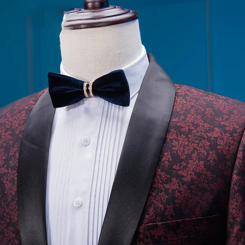 RUELK 2019 Top Quality Brand Men Suits Stripe Men's Blazer Slim Fit Wedding Male Groom Tuxedos Suits Jacket+Pants+Vest 3 Piece