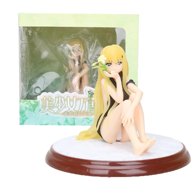 Красивая девушка Wanhua зеркальная с грехом и наказанием Kannagi Yuuri аниме экшн фигурка