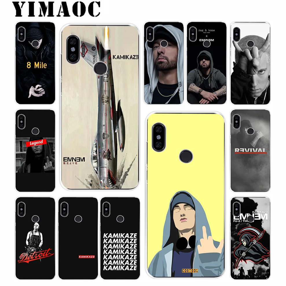 

YIMAOC Kamikaze Eminem Soft Silicone Case for Xiaomi Redmi 6 6A 5A 5 S2 Puls Note 8 7 6 5 4X 4 4A Pro for Redmi Go