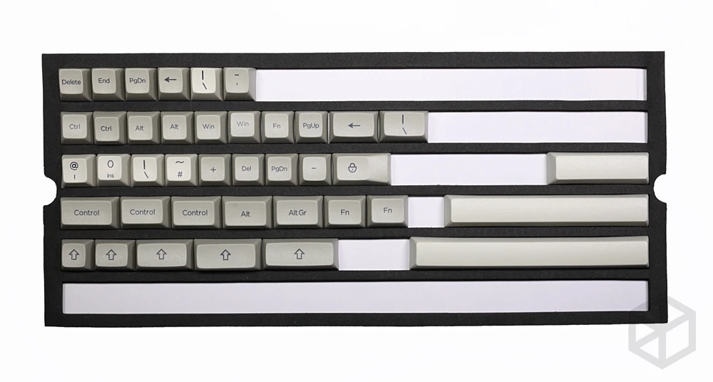 Ретро IBM sa профиль краситель Sub Keycap набор Толстая PBT пластиковая клавиатура gh60 xd60 xd84 cospad tada68 rs96 zz96 87 104 660