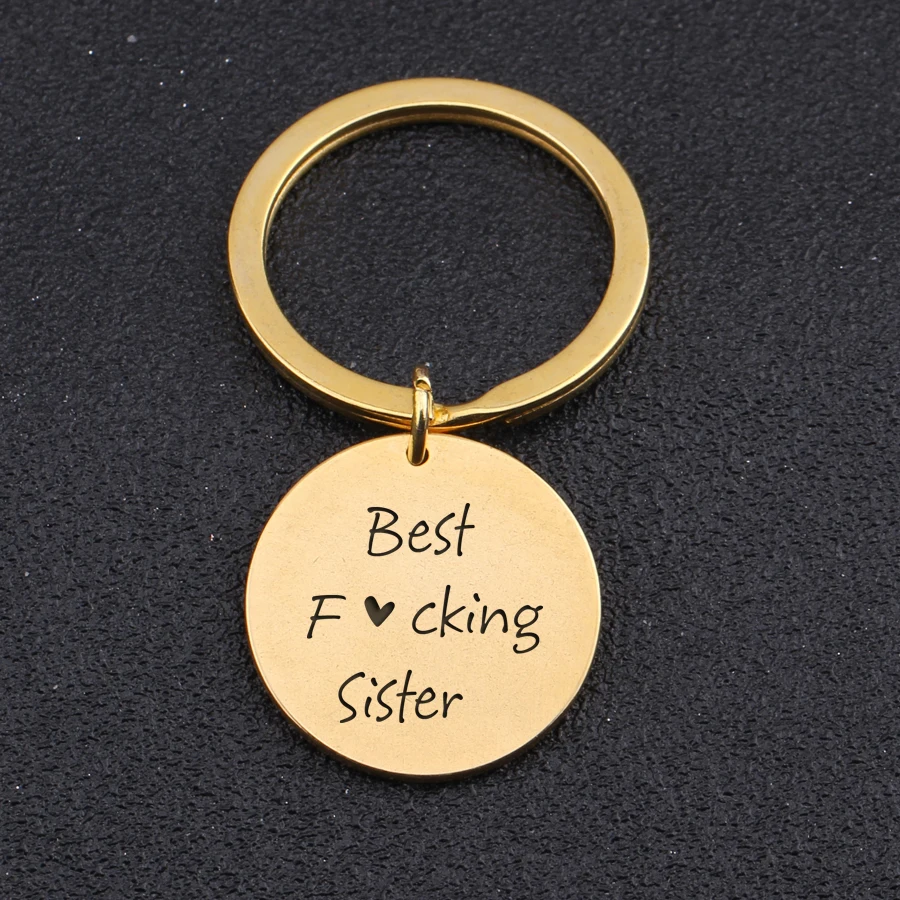 sister keychain