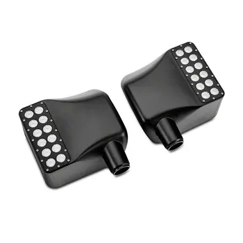 

Black Cover Led Turn Signal Mirror For Jeep Wrangler Amber Rear View Side Mirror Turn Signal Light For Jeep Wrangler JK 07-17