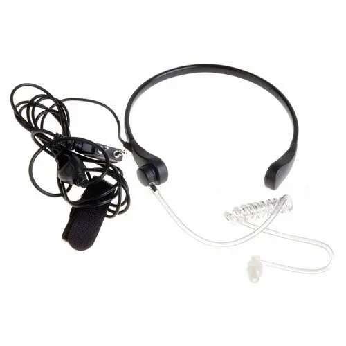 

Promotion! Throat Vibration Mic Speaker w/ PTT Finger Button
