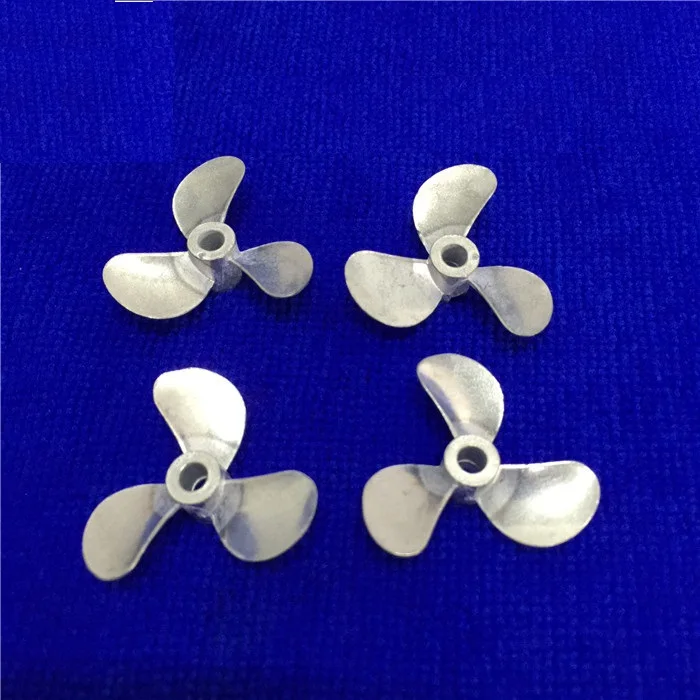 1PCS Zinc Alloy 3 Blades Propeller 36mm Diameter 4mm Aperture High