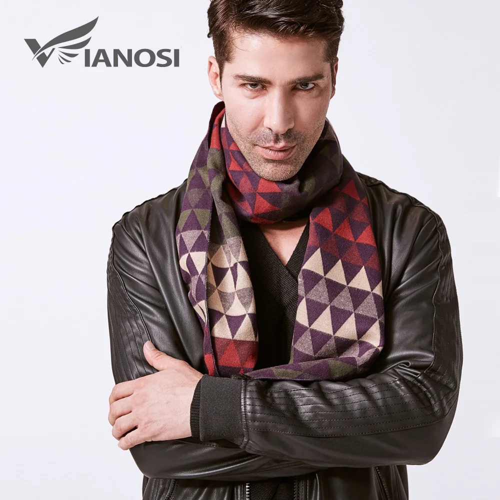 Produs VIANOSI Brand Scarf Fashion Design Casual Scarves Winter Men's
