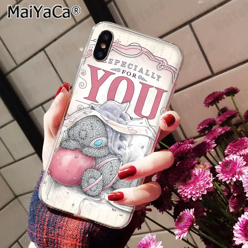 MaiYaCa силиконовый чехол для телефона, низкая, Tatty Teddy Me To You Bear для iphone 11 pro 8 7 66S Plus X 10 5S SE 5C XS XR XS MAX