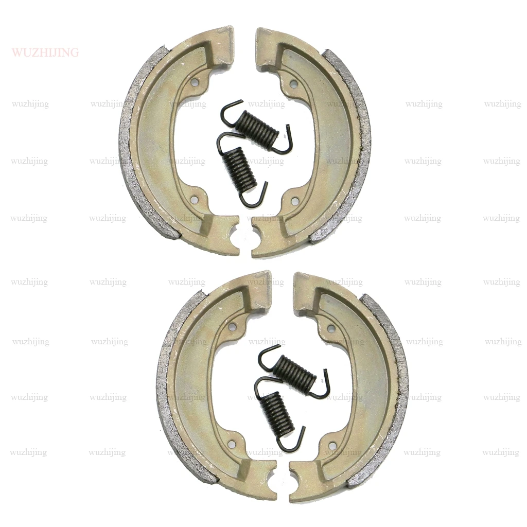 LIRU Aluminum Brake Shoes Set For Honda Z50, CL70, CT200, CB125S, XR75 & More Vintage Motorcycles - Front & Rear