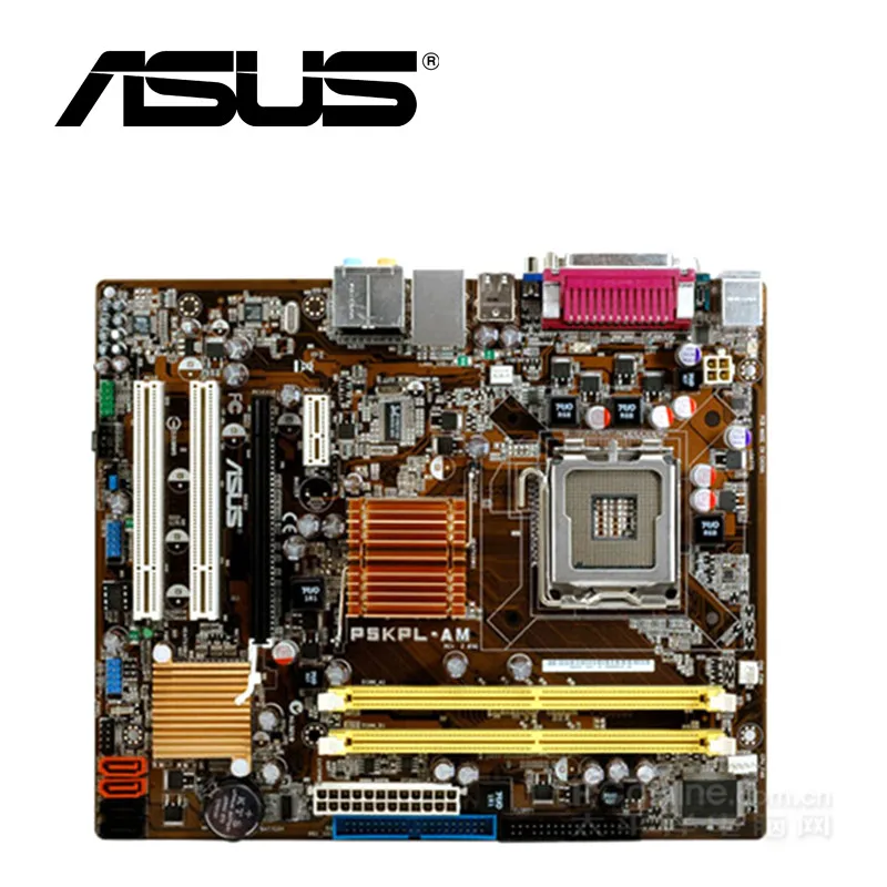 

Asus P5KPL-AM Desktop Motherboard G31 Socket LGA For 775 Core Pentium Celeron DDR2 4G u ATX UEFI BIOS Used Mainboard Original