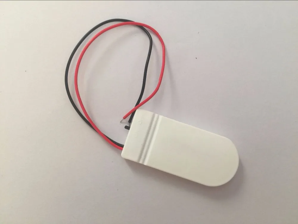 Высокое качество 10 шт белый DIY CR2032 3V Кнопка монета банк питания батарея держатель