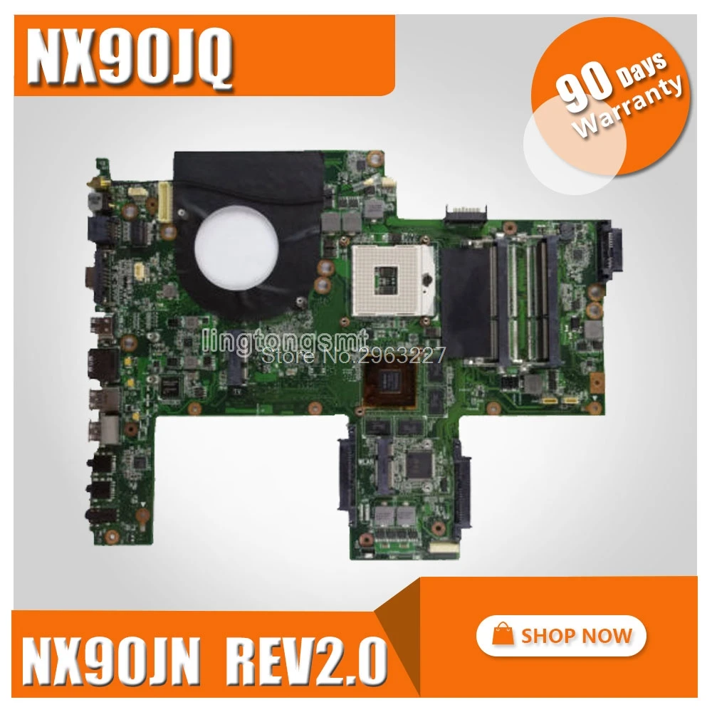 

For ASUS NX90JQ NX90JN Motherboard NX90JN Rev2.0 Mainboard HM55 Rev2.0 100% tested