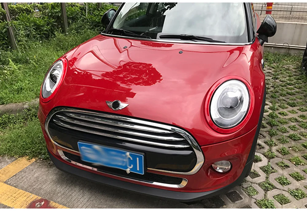 Автомобильные фары, задние лампы, рамка, кольцо, наклейки, корпус для Mini Cooper One JCW F55 F56, аксессуары для стайлинга автомобилей