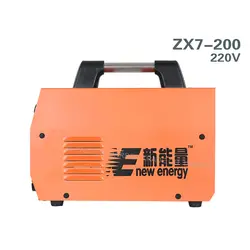 1 шт. DC Цифровой инвертор WeldingMachine ARC сварщик ZX7-200 сварщик 220 В весь медь core Портативный Малый 9500 Вт Extreme