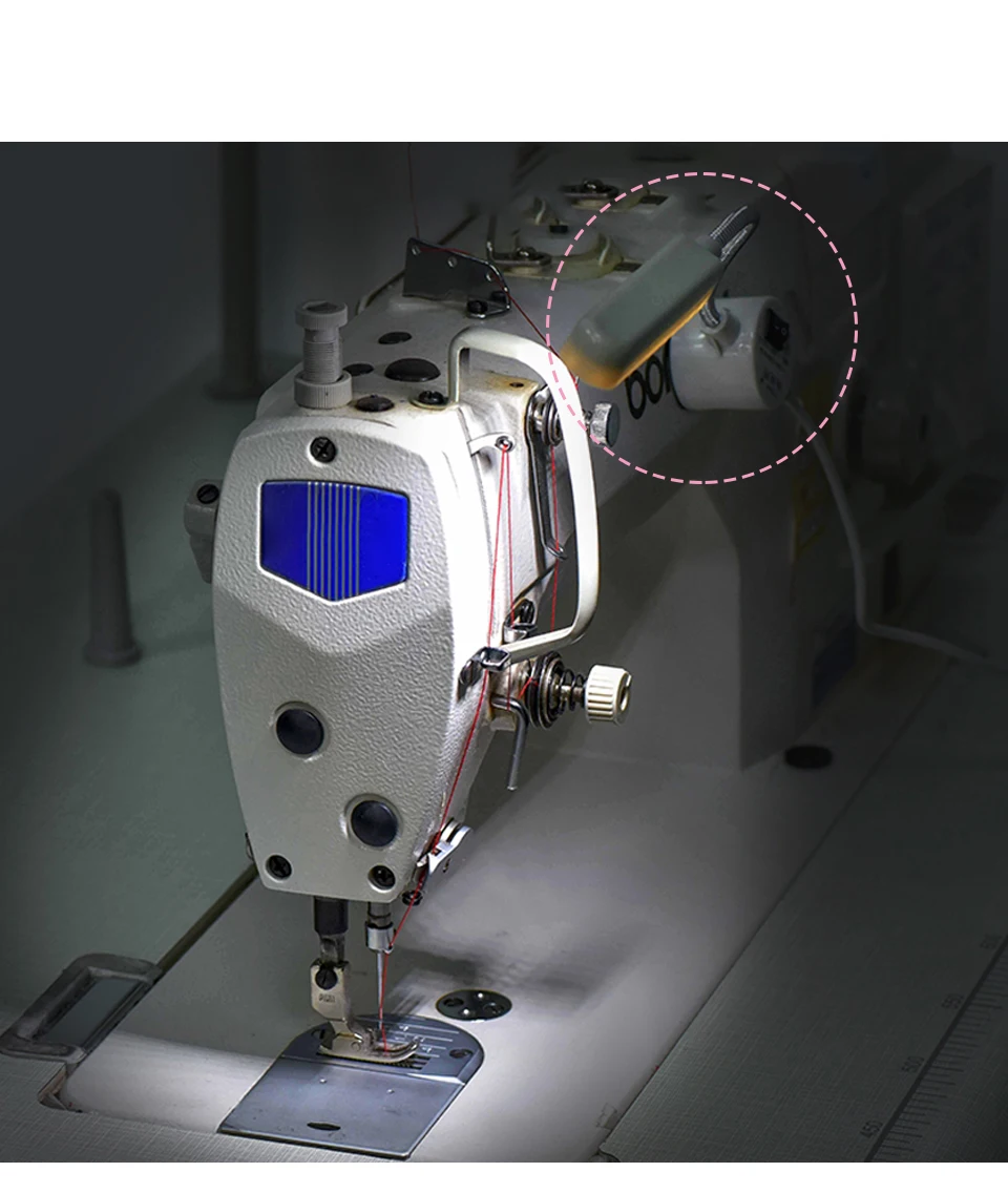 Portable Sewing Machine LED Light Magnetic Mounting Base Gooseneck Lamp for All Sewing Machine  (3)