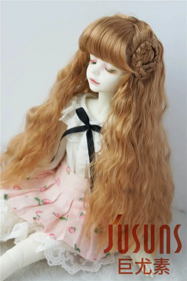 JD098 1/4 MSD BJD химическое мохер кукла парики довольно Sobazu парик 7-8 дюймов кукла аксессуары