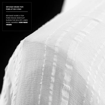 

Silk chiffon jacquard fabric 12mm white
