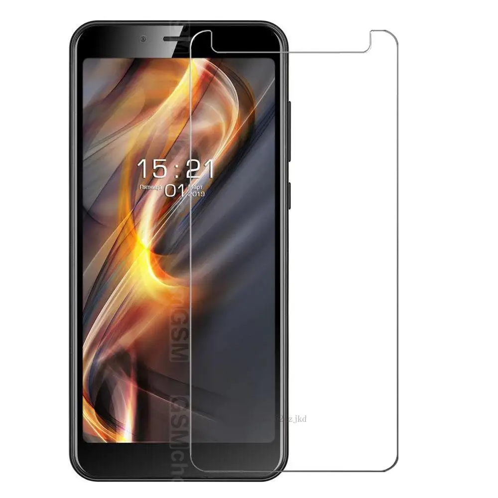 Закаленное стекло 9H для смартфона Fly power plus 5000 Защитная пленка экрана