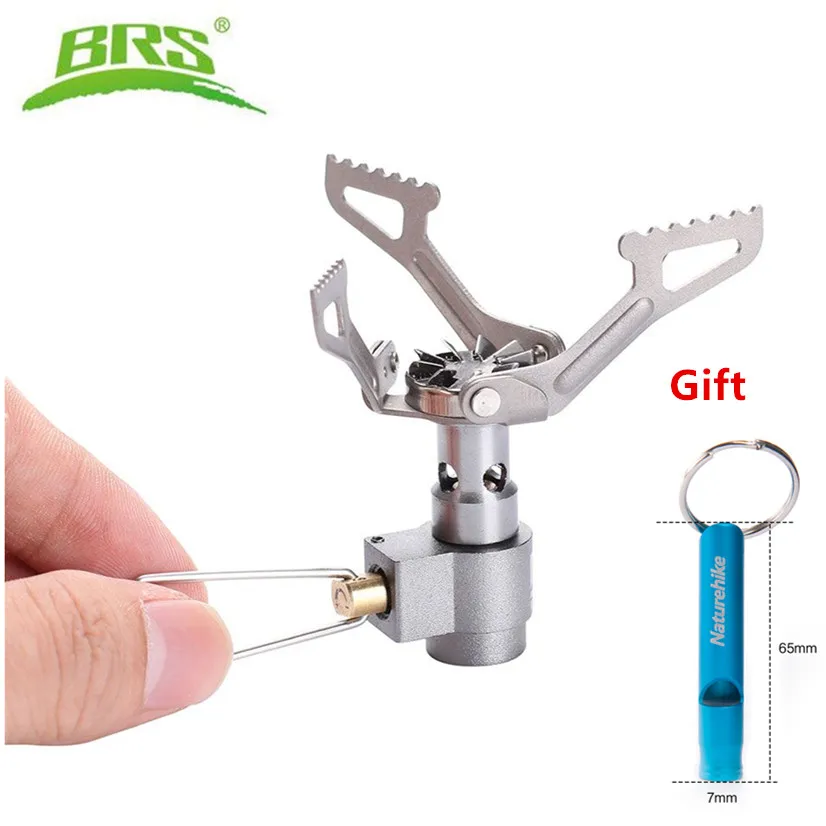 

BRS-3000T Ultra-light 25g Titanium Alloy Camping Stove Outdoor Miniature Gas Burner Picnic Cookout