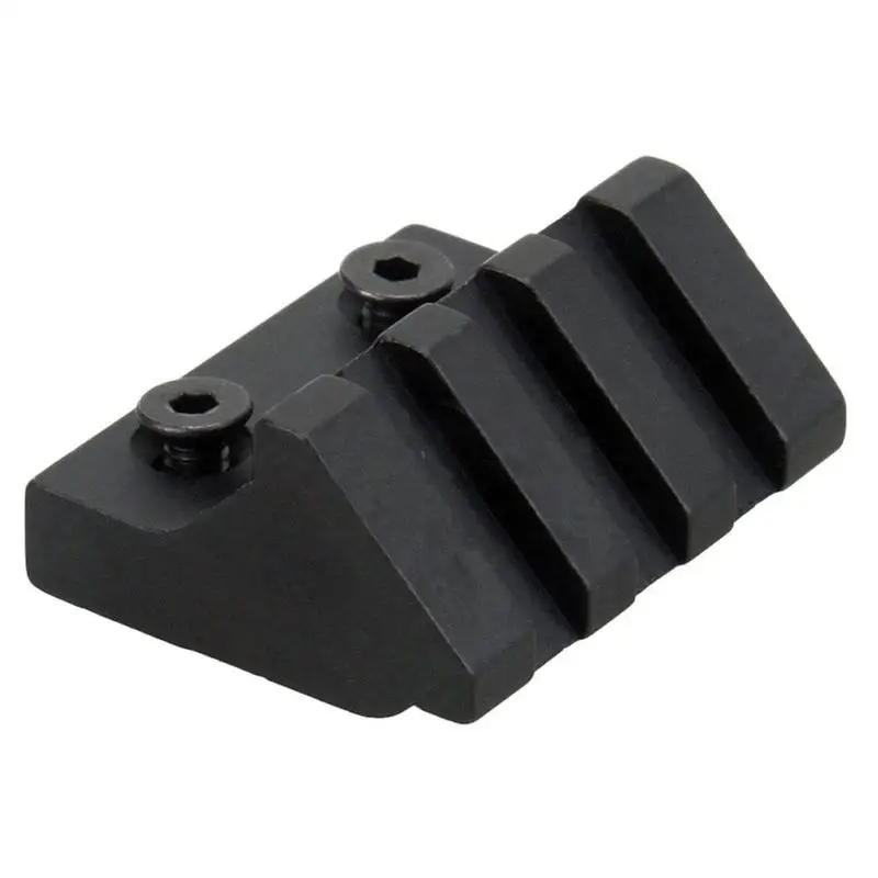 

Hunting 45 Degree Offset Rail Mount Key Mod KeyMod Accessories with 3 Slots for Picatinny Keymod Handguard Quad Rail