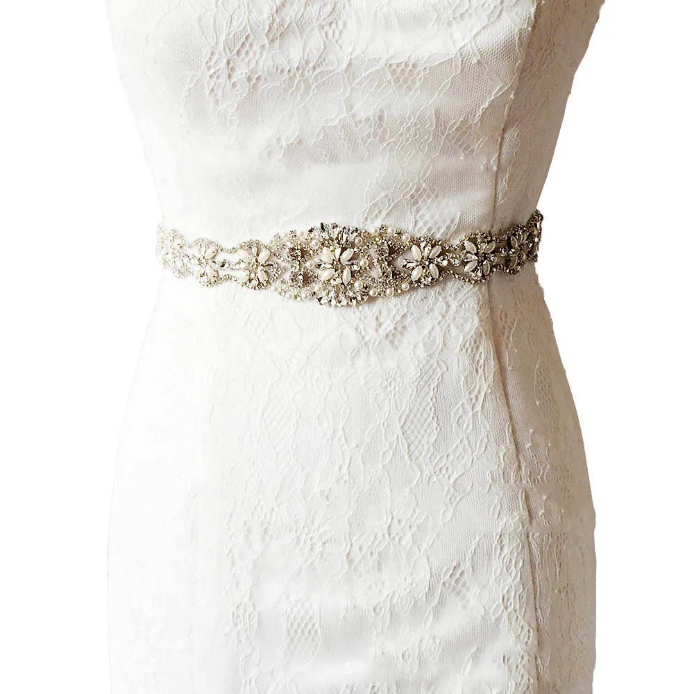 Пояс Со Стразами На Платье фото 6