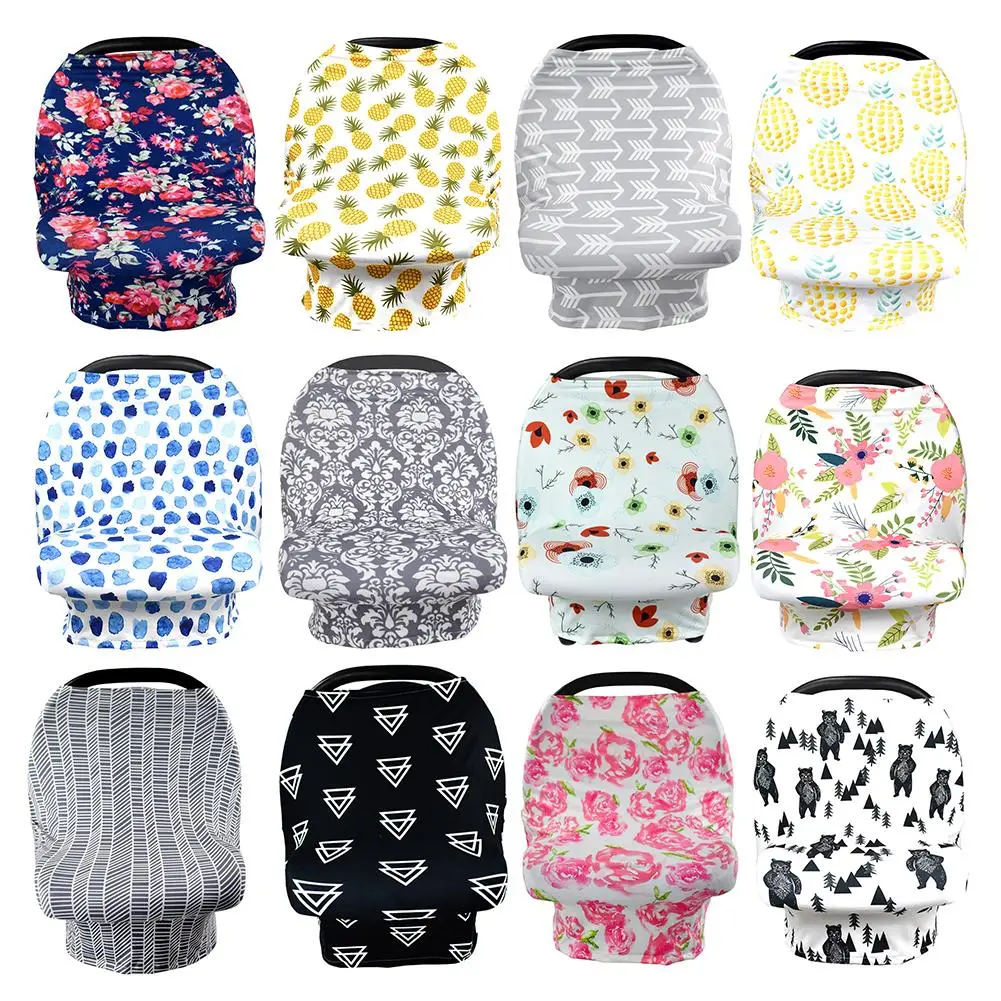 

Baby Stroller Cover Windshield Breastfeeding Towel Baby Car Seat Canopy Multiuse