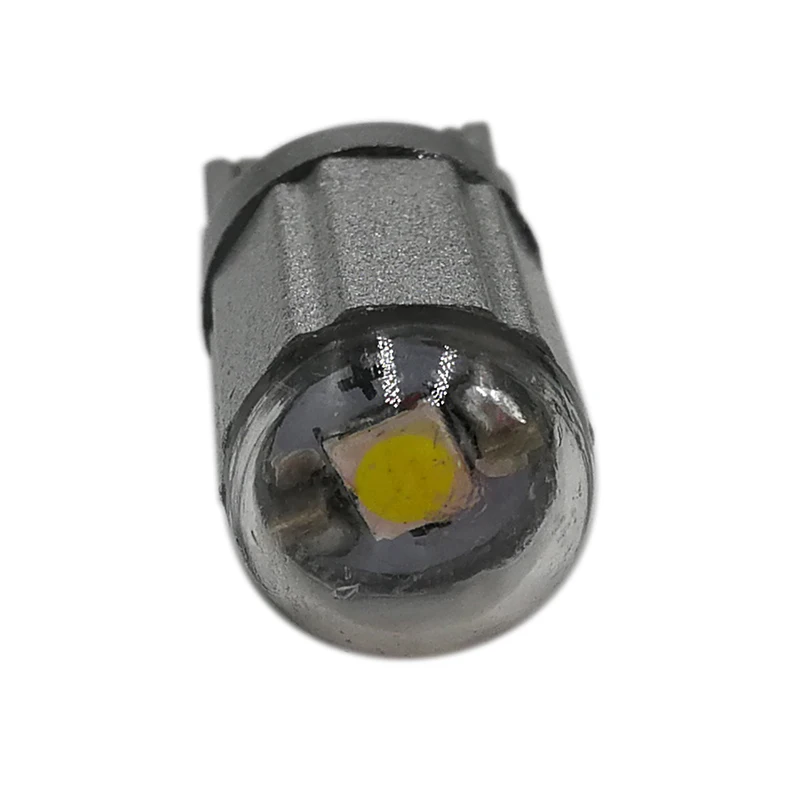 YSY 100 шт. авто светодиодный T10 3030 1SMD 1 светодиодный для номерного знака автомобиля Автомобильные стояночные огни боковые лампы W5W автомобиля источник света