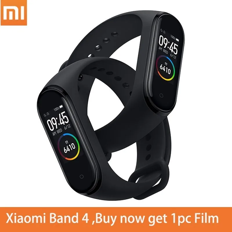 

Xiaomi Mi Band 4 Smart Miband 4 Bracelet Heart Rate 135mAh Color Screen AI Fitness Tracker