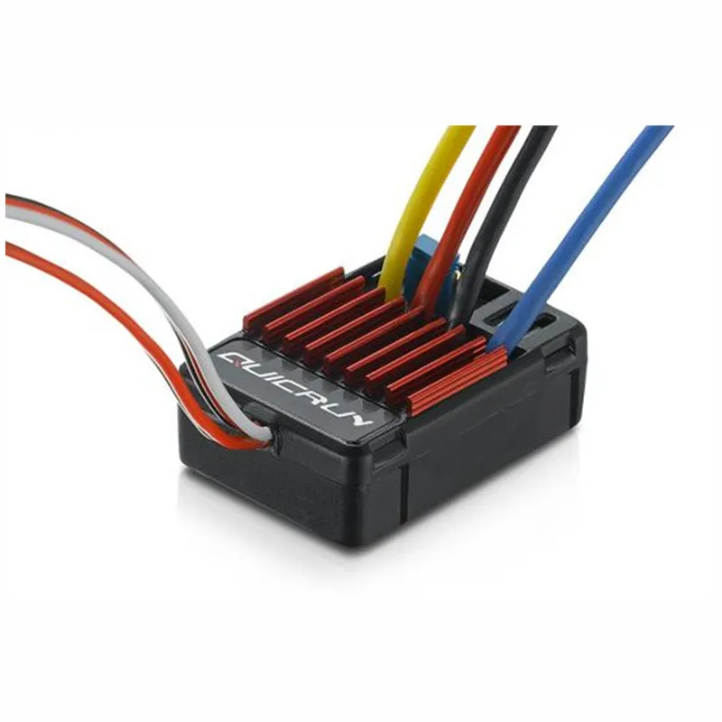 

Hobbywing QuicRun WP 1625 25A 100A Waterproof Brushed Speed Controller ESC for 1/16 1/18 Touring Car Buggy Monster Tru