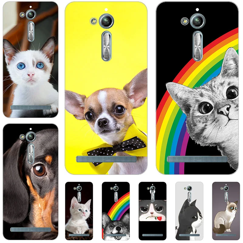 

Luxury For Asus Zenfone Go ZB500KL Case Ultra Thin Silicon Cover For Asus Zenfone Go ZB500KG Phone Cases for asus zb500kl case