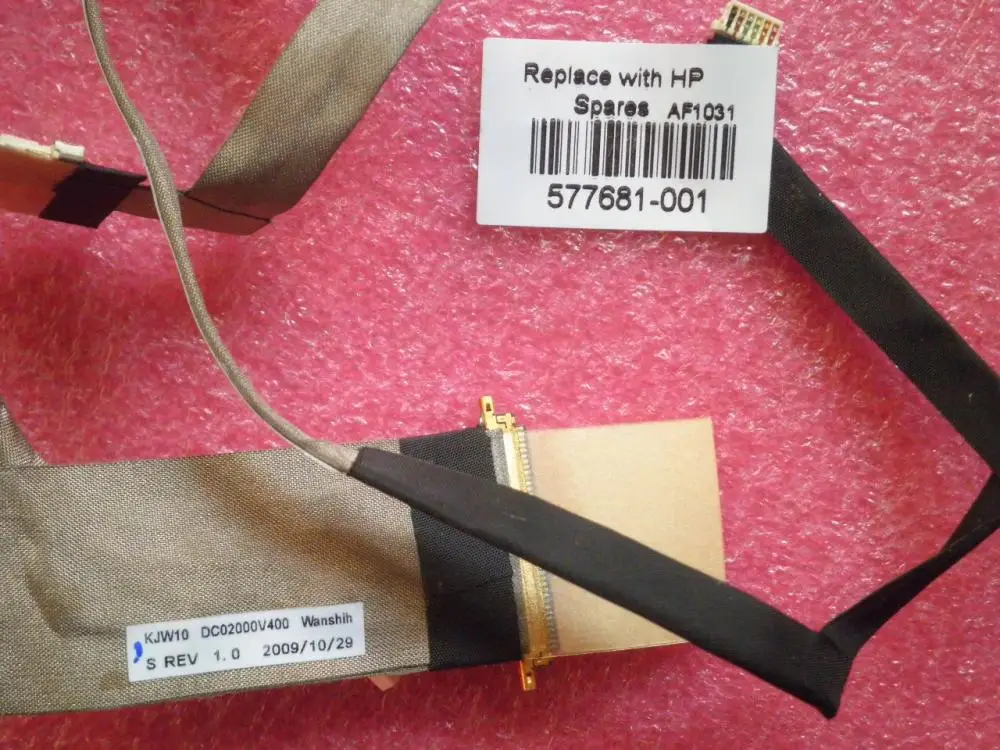 Новинка для HP pavIlion dv3 2000 CQ36 LCD видеокабель 577681 001 DC02000V400 с разъемом камеры