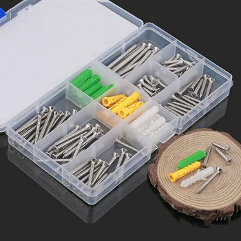 

M3.5M4 Home Improvement DIY Stainless Steel Cross Countersunk Head Self-tapping Screws with Screw Box Screw Set
