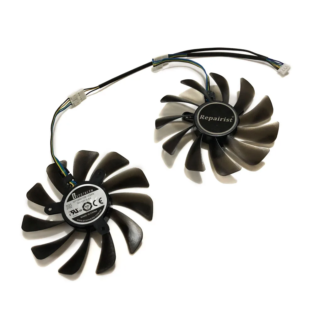 GeForce GTX 1080 Ti AMP Edition GPU VGA альтернативный охлаждающий вентилятор для ZOTAC ZT-P10810D-10P gtx1080ti