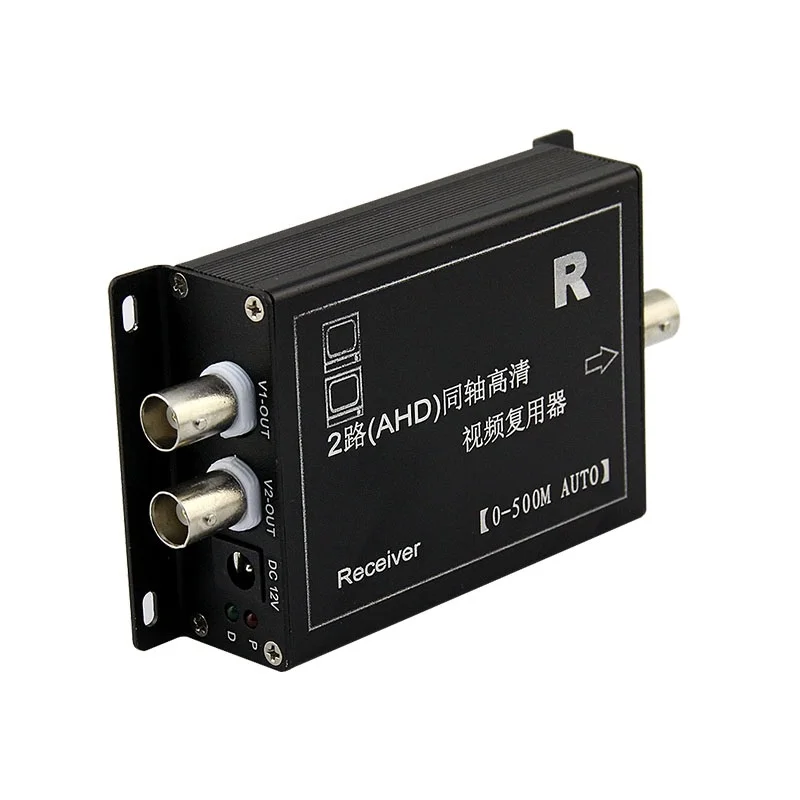 1pair CVI/AHD/TVI 2 HD video multiplexer coaxial superimposed digitalnetwork|ahd 2|ahd hd |