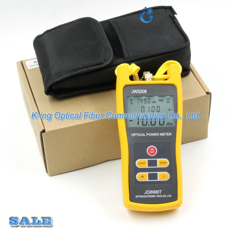 JOINWIT JW3208C оптический измеритель мощности Portatile 50 ~ + 26dBm Fibra Ottica тестер Misuratore di Potenza