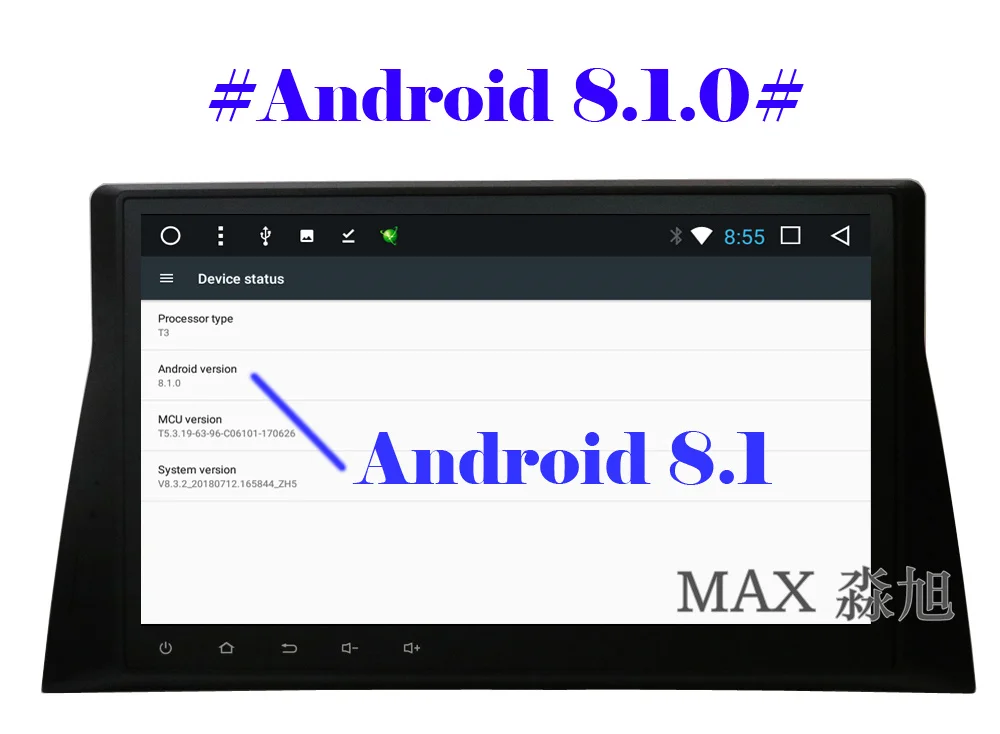 Cheap MAX Android 8.1 Car DVD For Honda Accord 8 North American Version Car Radio RDS Bluetooth Call/Music WiFi SWC GPS Free Map 2