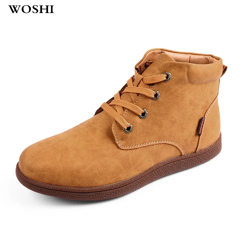 

big size 48 Keep Warm Winter Men Boots Leather Casual Ankle Boots Men Shoes with Plush Fahsion snow boots Footwear shoes men k3