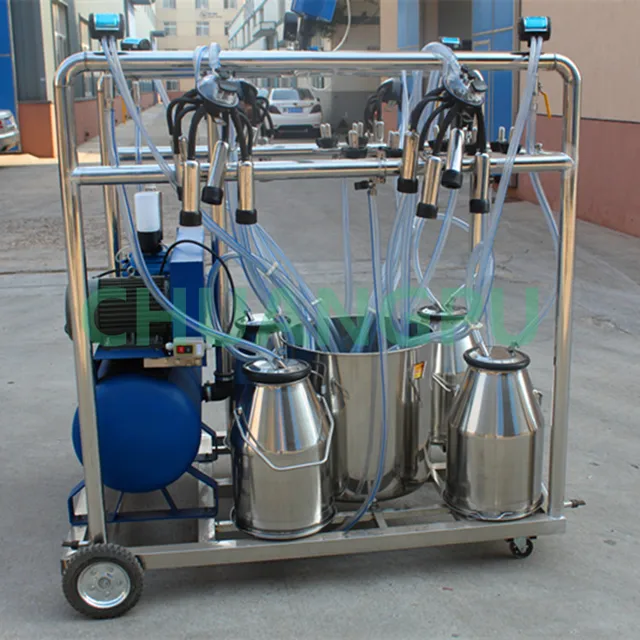 New Type Portable Milk Milking Machine for Goat Dairy Farmin Feeding