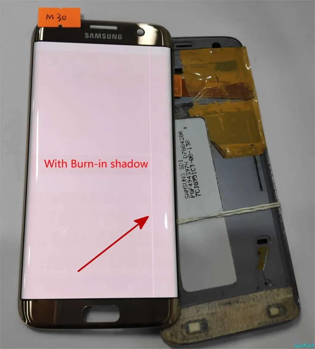 

Original for Samsung Galaxy S7 edge G935F G935FD Defect Lcd display touch screen Digitizer 5.5'' Super AMOLED Silver
